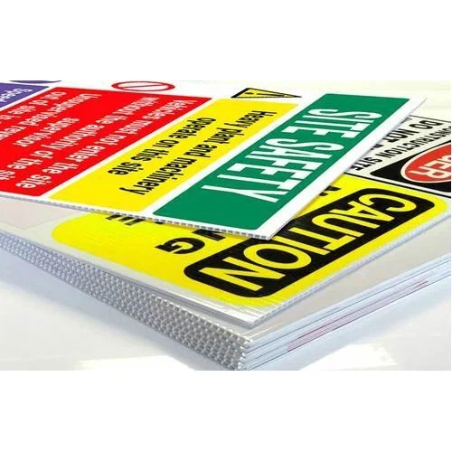 PP Plastic Signs PP Plastic Signs