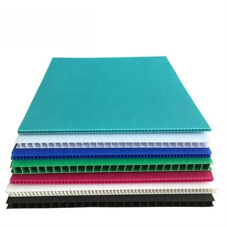 Plastic Sheet PP Hollow Board Corona Treated