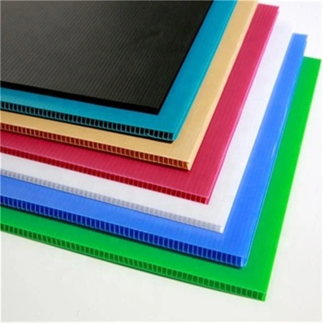 Twin Wall PP Corrugated Plastic Sheet 2-12mm