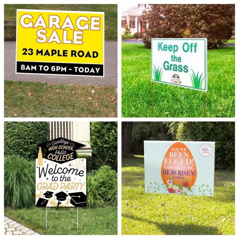 PP Plastic signs PP Plastic signs