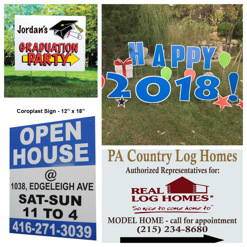 Waterproof Corflute Signs Waterproof Corflute Signs