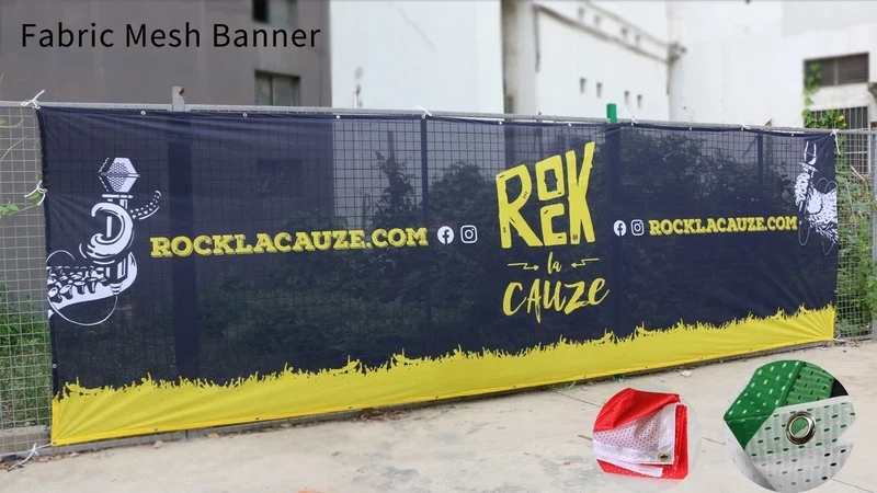 Custom PVC Construction Fence Banners Custom PVC Construction Fence Banners